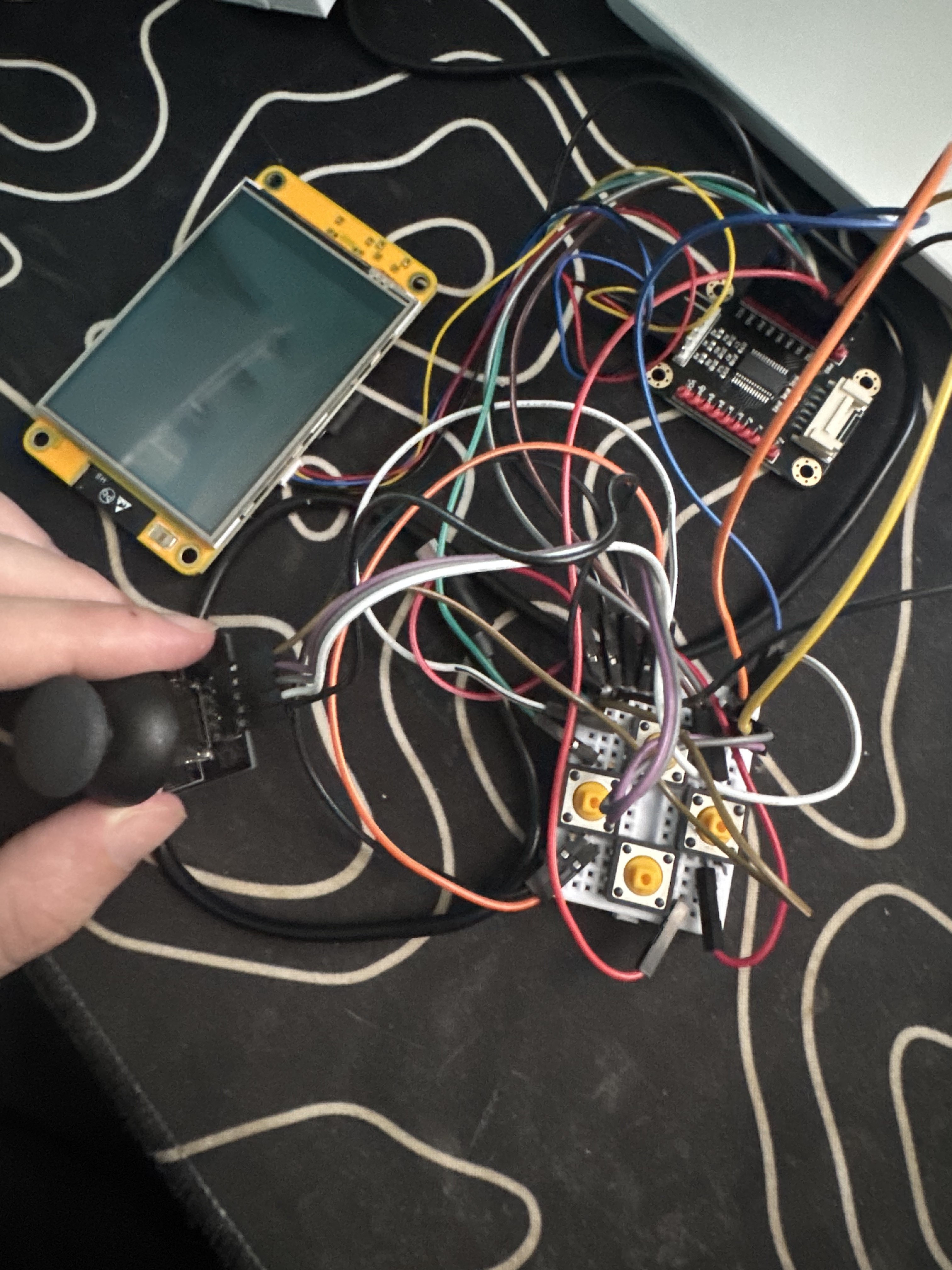 CAPY ESP32 breadboard development.