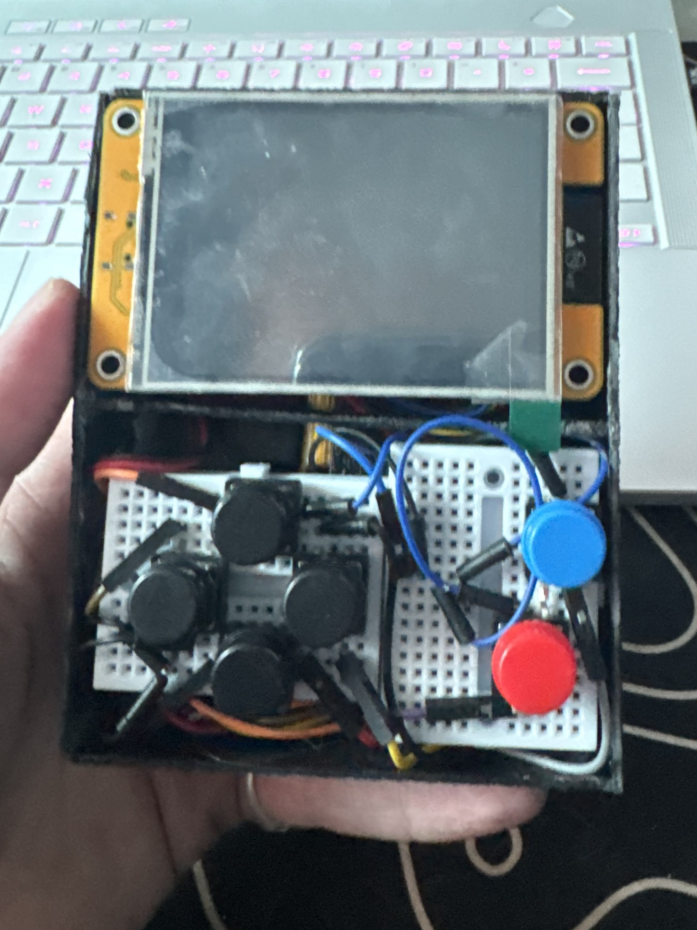 CAPY integrated handheld enclosure.